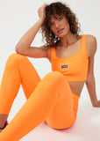 P.E NATION BRA GRAND STAND IN FLURO ORANGE