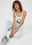 P.E NATION BRA GRAND STAND IN COOL AQUA