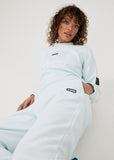 P.E NATION LEGGING GRAND STAND TRACKPANT IN COOL AQUA