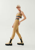 PE NATION LEGGING Goal Side in Tannin