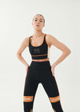 P.E NATION BRA INFIELD - BLACK