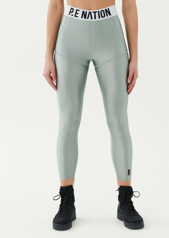 P.E NATION LEGGING SET MATCH - MIRAGE GREY