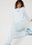 P.E NATION LEGGING GRAND STAND TRACKPANT IN COOL AQUA