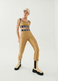 PE NATION LEGGING Goal Side in Tannin