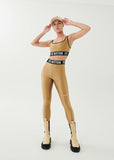 PE NATION LEGGING Goal Side in Tannin