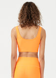 P.E NATION BRA GRAND STAND IN FLURO ORANGE
