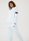 P.E NATION LEGGING GRAND STAND TRACKPANT IN COOL AQUA
