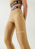 PE NATION LEGGING Goal Side in Tannin