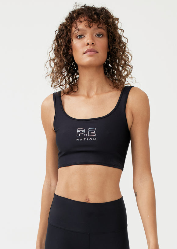 P.E NATION BRA DYNAMIC IN BLACK