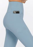 LORNA JANE LEGGING Utility Phone Pocket Ankle Biter - Voyage Blue
