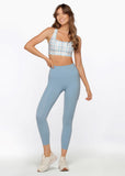 LORNA JANE LEGGING Utility Phone Pocket Ankle Biter - Voyage Blue