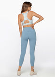 LORNA JANE LEGGING Utility Phone Pocket Ankle Biter - Voyage Blue