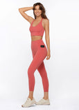 LORNA JANE LEGGING Contour Support Ankle Biter Eco - Earth