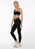 LORNA JANE LEGGING Relay Booty Phone Ankle Biter - Black