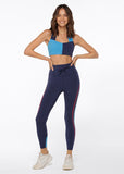 LORNA JANE LEGGING Victory Core Stability Ankle Biter - Marine