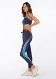 LORNA JANE LEGGING Victory Core Stability Ankle Biter - Marine