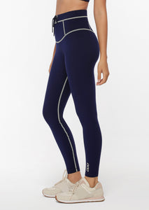 LORNA JANE LEGGING PRO ATH. CORE STABILITY FULL LENGTH - FRENCH NAVY