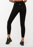 LORNA JANE LEGGING LEVEL UP ANKLE BITER  - BLACK