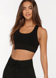 LORNA JANE BRA Amaze Sports Bra (BLACK)