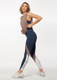 LORNA JANE LEGGING Compact Full Length (PEBBLE BLUE)