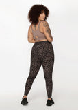 LORNA JANE LEGGING Night Cat Phone Pocket Full Length (Night cat print)