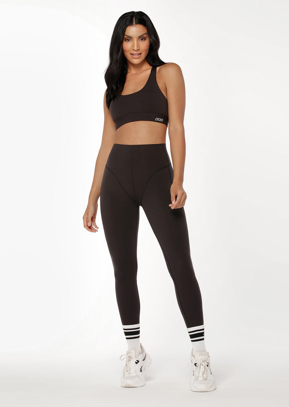 LORNA JANE LEGGING SMOOTH RIDER ECO FULL LENGTH BLACK