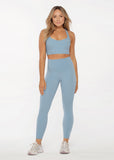 LORNA JANE LEGGING POWER SCULPT ANKLE BITER - VOYAGE BLUE