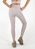 LORNA JANE LEGGING SHAPE AND SUPPORT ECO ANKLE BITER - NEUTRAL SAFARI PRINT