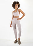 LORNA JANE LEGGING SHAPE AND SUPPORT ECO ANKLE BITER - NEUTRAL SAFARI PRINT
