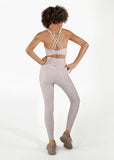 LORNA JANE LEGGING SHAPE AND SUPPORT ECO ANKLE BITER - NEUTRAL SAFARI PRINT