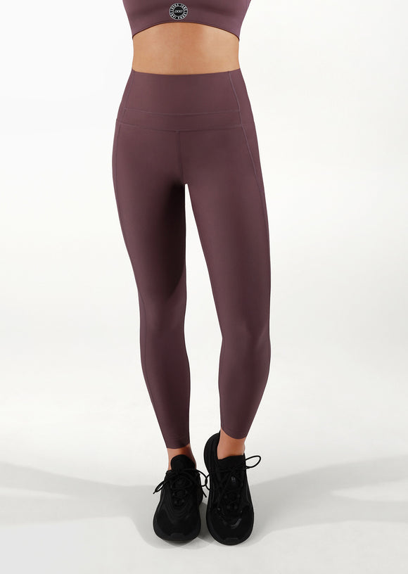 LORNA JANE LEGGING CONVEX COMPACT FULL LENGTH - SOFT VIOLET