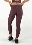 LORNA JANE LEGGING CONVEX COMPACT FULL LENGTH - SOFT VIOLET