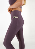 LORNA JANE LEGGING CONVEX COMPACT FULL LENGTH - SOFT VIOLET