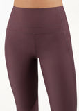 LORNA JANE LEGGING CONVEX COMPACT FULL LENGTH - SOFT VIOLET