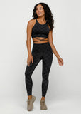 LORNA JANE LEGGING Checkerboard Ankle Biter Leggings - BLACK