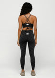 LORNA JANE LEGGING Checkerboard Ankle Biter Leggings - BLACK
