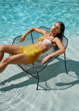P.E NATION SWIMWEAR INFINITY SHORT - HONEY