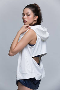 PHLOX TOP ALICE HOODIE <WHITE>