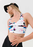 P.E NATION BRA SHOZO SPORTS BRA - MULTI PRINT