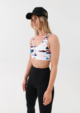 P.E NATION BRA SHOZO SPORTS BRA - MULTI PRINT
