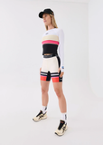 P.E NATION BIKER SHORT REFRAME - PEARLED IVORY
