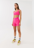 P.E NATION BIKER SHORT INTUITIVE - PINK GLO