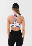 P.E NATION BRA SHOZO SPORTS BRA - MULTI PRINT