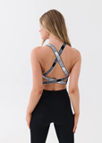 P.E NATION BRA REFRAME SPORTS BRA - OPTIC WHITE