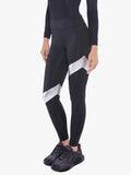 KORAL LEGGING Aello Scuba High Rise Legging Black/Platinum