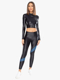 KORAL LEGGING PISTA INFINITY H.RISE BLACK / HALE