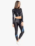 KORAL LEGGING PISTA INFINITY H.RISE BLACK / HALE