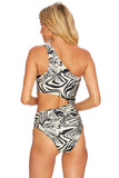 BEACH RIOT SWIMWEAR CELINE ONE PIECE PSYCHEDELIC SWIRL