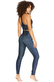 BEACH RIOT LEGGING PIPER NAVY SPLATTER