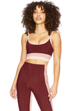 BEACH RIOT BRA EVA TOP BURGUNDY